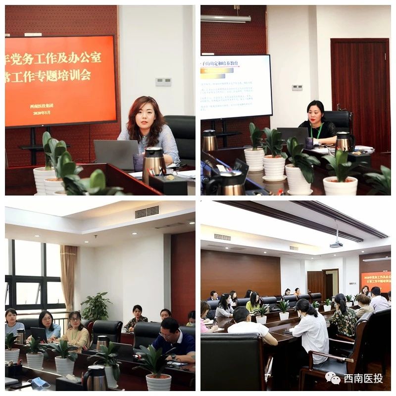 多舉措夯實(shí)業(yè)務(wù)基礎(chǔ)，高質(zhì)量助推能力提升—西南醫(yī)投集團(tuán)舉辦黨建及辦公系統(tǒng)實(shí)務(wù)操作專題培訓(xùn)會(huì)